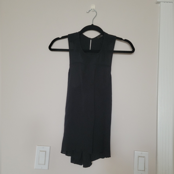 BCBGMAXAZRIA | Racerback Tank with Slit - Size XXS - Picture 3 of 10